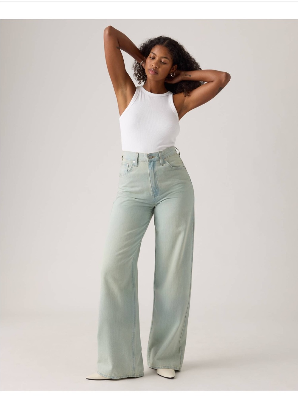 Levi’s Cinch Wide-Leg Jeans 30